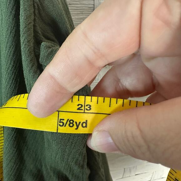 Torrid women’s skater dress cold shoulder gauze hunter Green fall goth plus Size - Picture 9 of 14